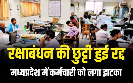 मध्यप्रदेश में कर्मचारी को लगा झटका, राज्यसभा चुनाव के चलते रक्षाबंधन की छुट्टी हुई रद्द