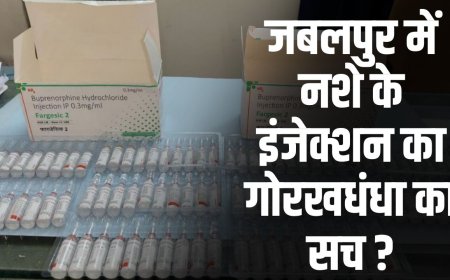 Jabalpur News: जबलपुर में नशे का इंजेक्शन का गोरखधंधा, पुलिस की नाम मात्र की कार्यवाही