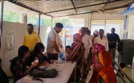 MP Guna News: म्याना सामुदायिक स्वास्थ केंद्र पर लगा वरिष्ठ नागरिकों के लिए शिविर