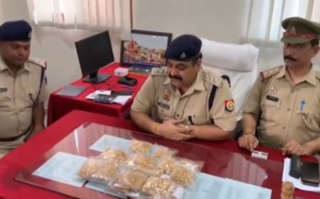 Varanasi News : कैंट रेलवे पुलिस ने यात्री से 4 करोड़ 8 लाख कीमत आभूषण किए जप्त, पूछताछ जारी