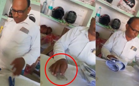 Etah News Hindi: लेखपाल 500 रूपये रिश्वत कैमरा में कैद, पीड़ित ने SDM से की कार्यवाही की मांग