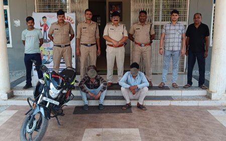 Guna News Today: बाईक पर स्मैक तस्करी करते नशे के दो सौदागर को पुलिस ने किया  गिरफ्तार