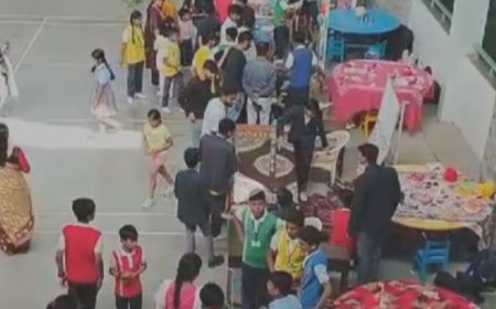 जय ज्योति स्कूल में धूमधाम से संपन्न हुआ बालमेला