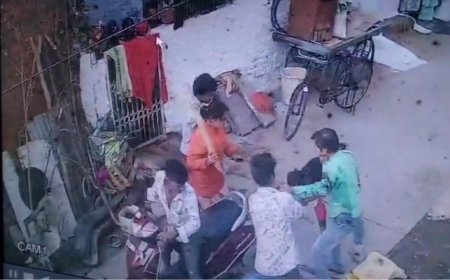 सोशल मीडिया में वायरल मारपीट का वीडियो पर पुलिस ने लिया संज्ञान, पाँच आरोपी गिरफ्तार