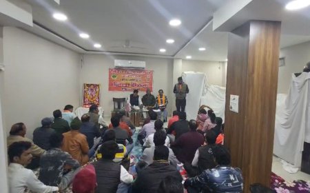 विश्व हिंदू परिषद बजरंग दल की जिला बैठक सम्पन्न हुई