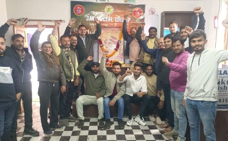 महाराजा सूरजमल का बलिदान दिवस जाट समाज ने सेवा प्रकल्प के रुप में मनाया 