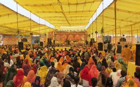 कुंभराज में महायज्ञ की पूर्णाहुति, युग निर्माण का लिया गया संकल्प