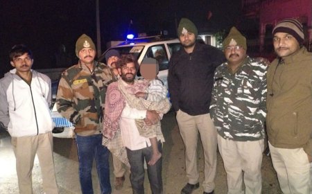 Guna News :देर रात खेलते खेलते घर से गायब हुए 3 वर्षीय बालक, पुलिस ने निकाला खोजा