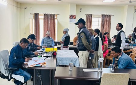 सीईओ जिला पंचायत द्वारा जनसुनवाई के दौरान 174 प्राप्‍त आवेदनों के निराकरण के दिये निर्देश