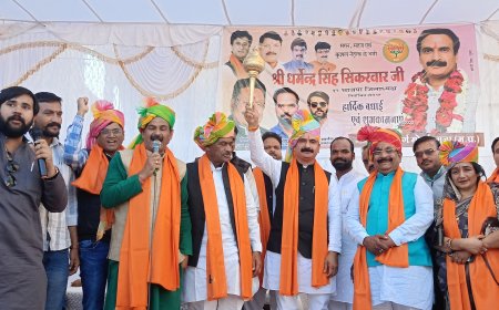 पिछड़ा वर्ग मोर्चा ने किया नव नियुक्त जिलाध्यक्ष श्री सिकरवार का स्वागत