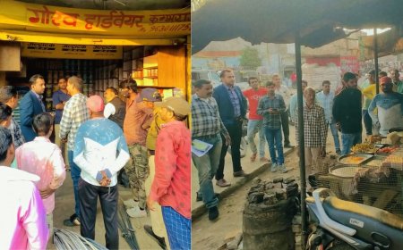 Guna News: किराया जमा नहीं करने वाले 5 दुकानदारों की दुकानों को किया गया सील