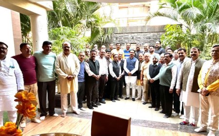 Guna News: भाजपा ज़िलाध्यक्ष का हुआ सम्मान समारोह आयोजित