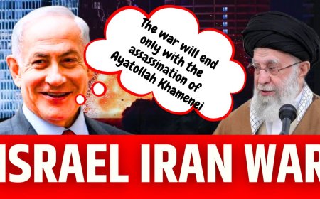 Benjamin Netanyahu said "The war will end only with the assassination of Ayatollah Khamenei"