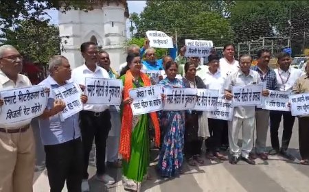 स्मार्ट बिजली मीटर का विरोध तेज...ऊर्जा मंत्री के बयान मंच का ऐतराज़