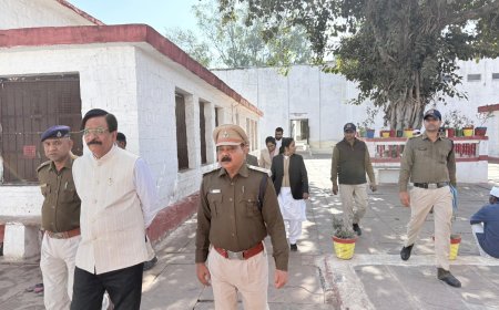 प्रधान जिला एवं सत्र न्यायाधीश गुना द्वारा किया जिला जेल का आकस्मिक निरीक्षण