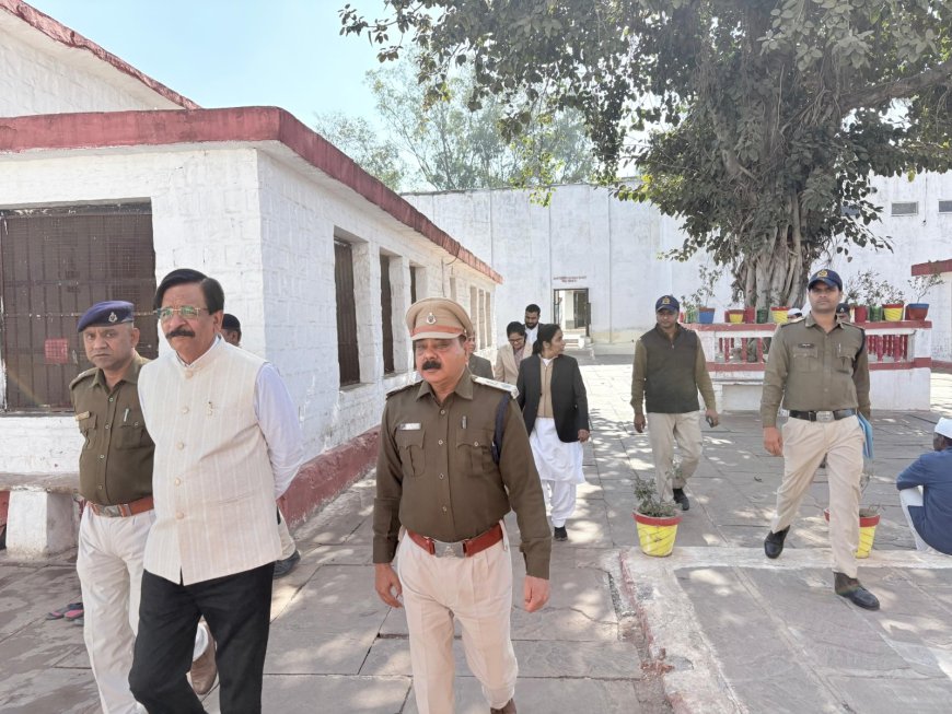 प्रधान जिला एवं सत्र न्यायाधीश गुना द्वारा किया जिला जेल का आकस्मिक निरीक्षण